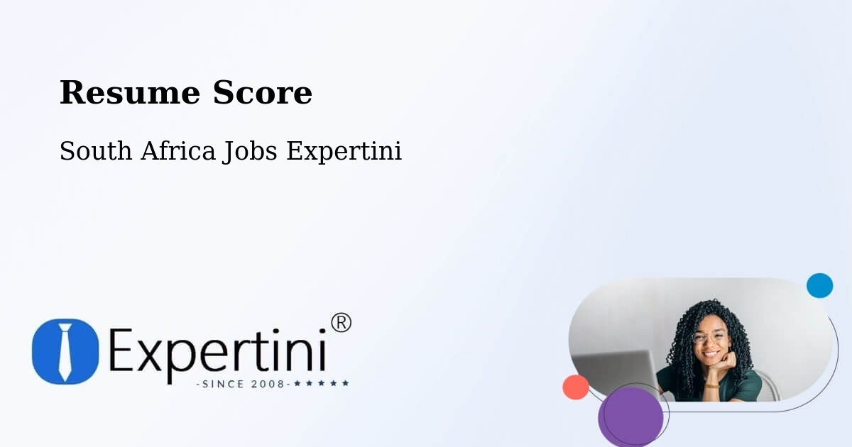 Resume Score - South Africa Jobs Expertini